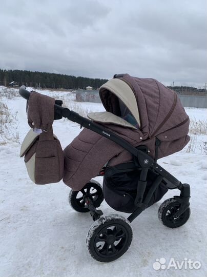 Коляска be2me alpina 2в1