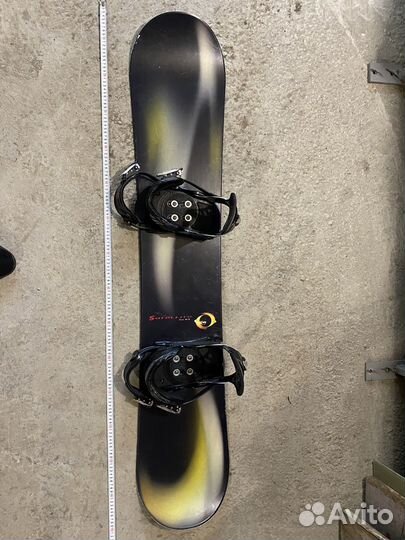 Сноуборд 150 см с креплением и с ботинками