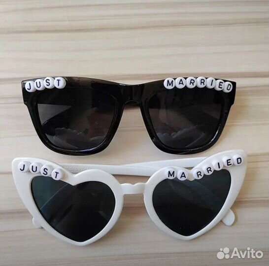 Очки Just married