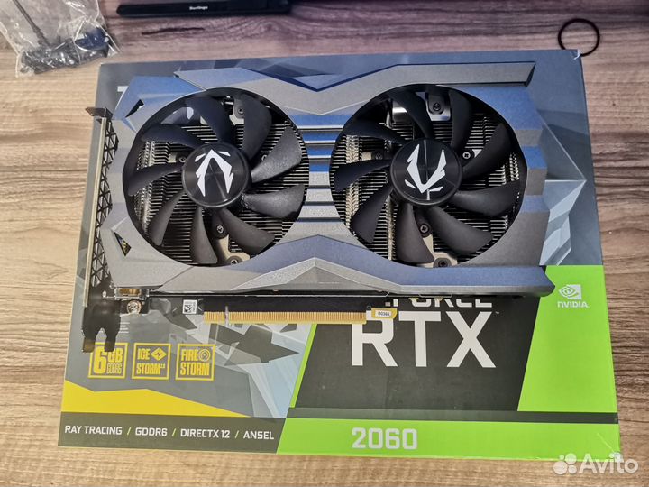 Видеокарта Zotac RTX 2060 6GB