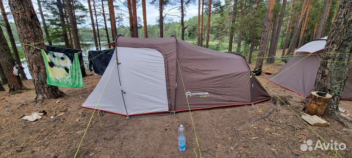 Палатка туристическая 4 местная с тамбуром