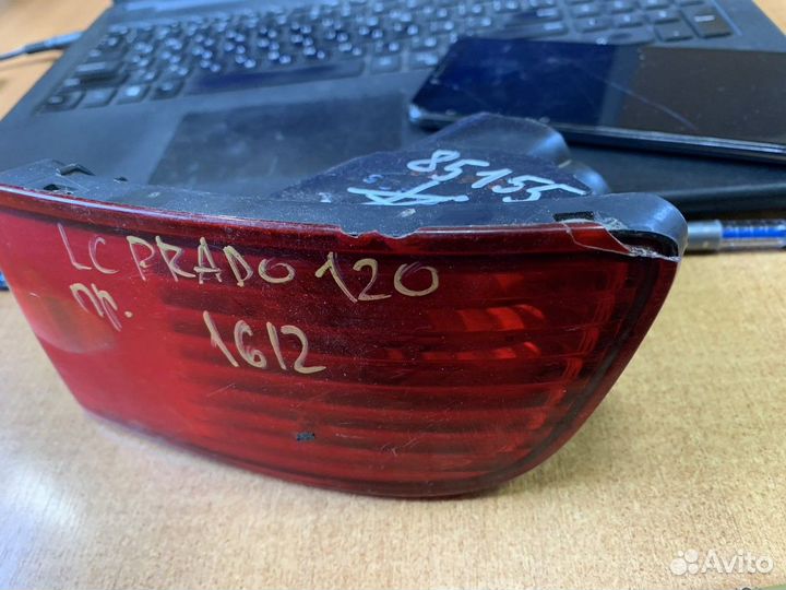 Фонарь противотуманный правый