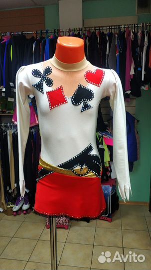 Платье для фигурного катания на рост 122