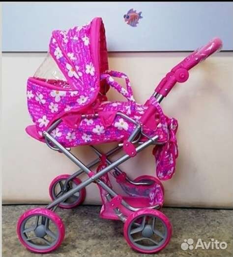 Коляска для кукол новая