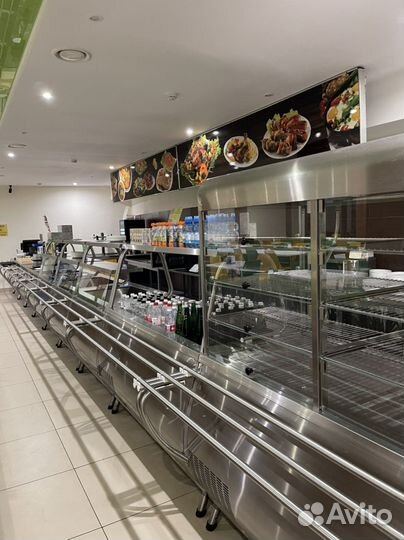 Линия раздачи для столовой (новая)