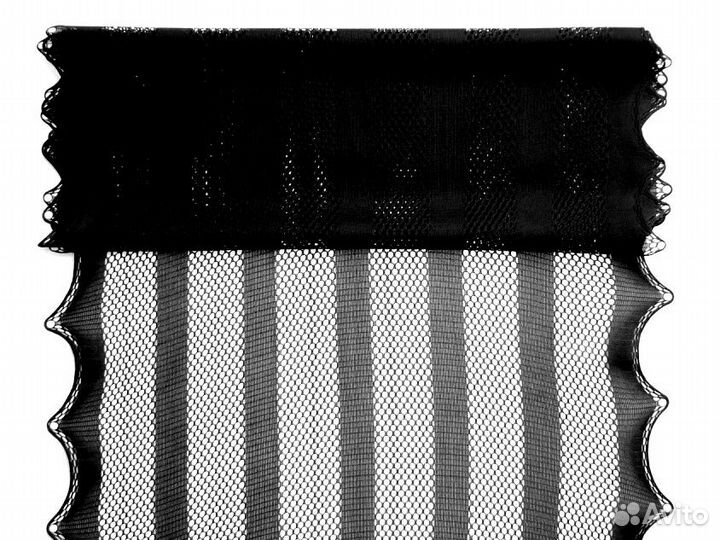 Кружевной ритуальный шарф на голову 35 * 145 см