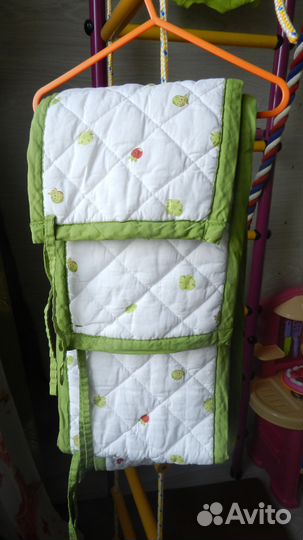 Мягкий бортик для кроватки Икеа