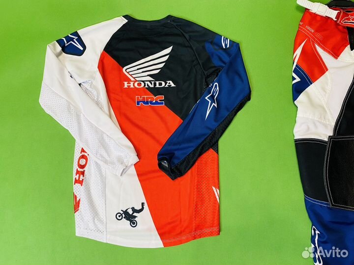 Костюм мотокросс детский honda квадроцикл
