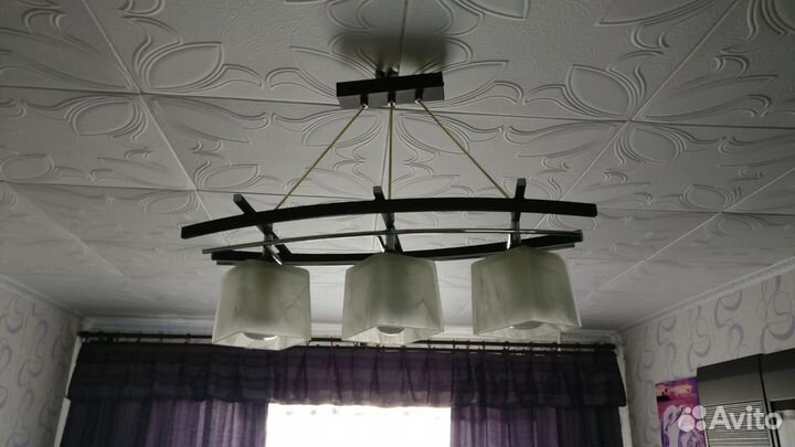 Люстра потолочная подвесная
