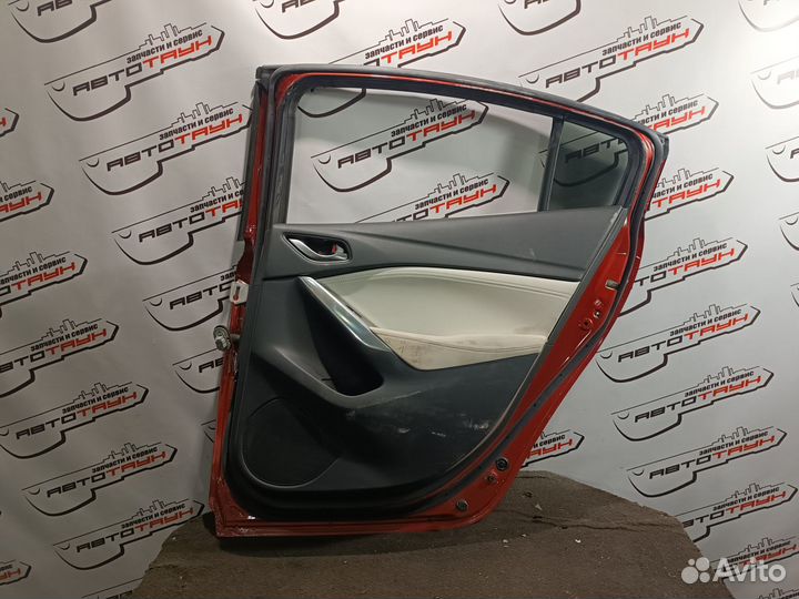 Дверь mazda atenza mazda6 GJ GJ2AP GJ2FP GJ5FP gjefp GHY17202XA задняя правая sedan красный, 41V S35
