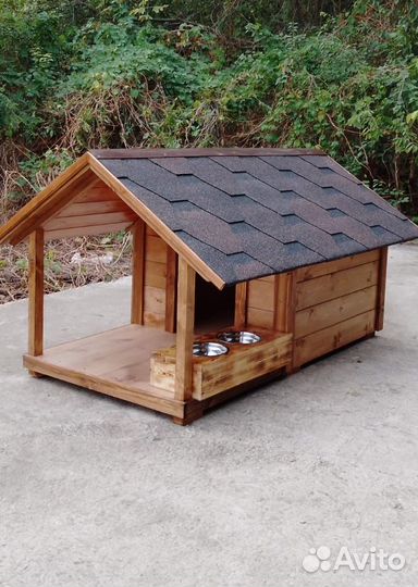 Будка из дерева от производителя