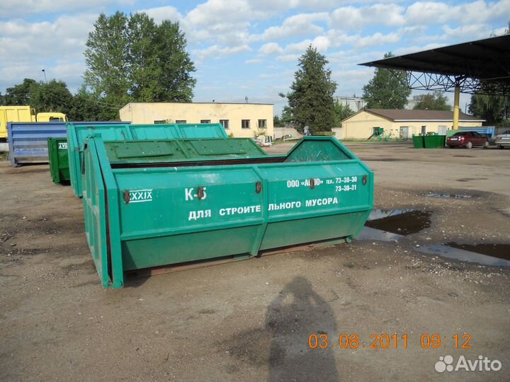 Вывоз мусора контейнер