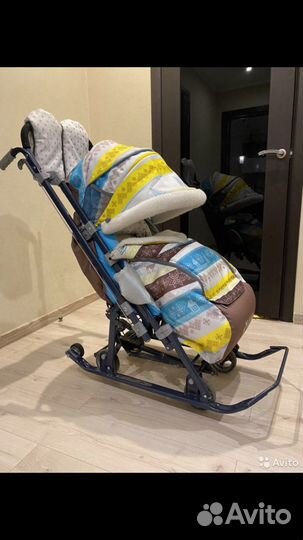 Коляска санки