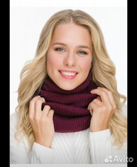 Зимняя шапка и снуд