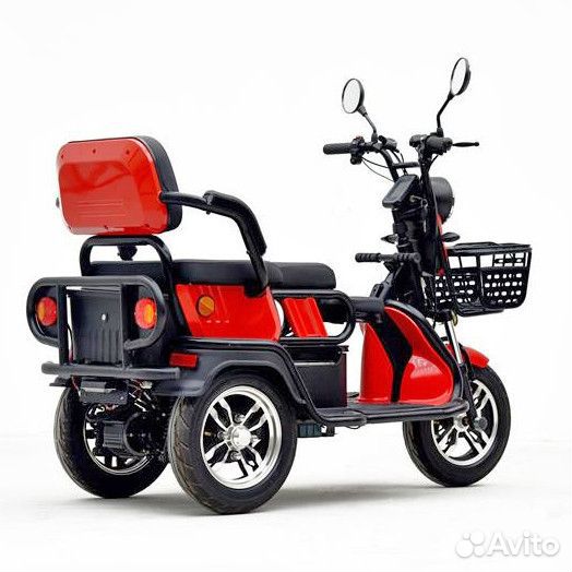 Трицикл GreenCamel Фродо X7 PRO (60V 800W R10)