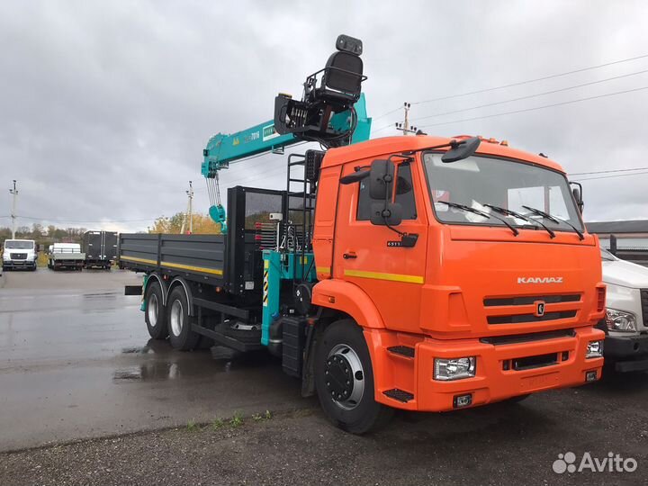 КАМАЗ 65115-3094-48 с КМУ, 2022