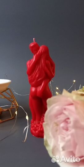 Свеча ручной работы Пара Страсти