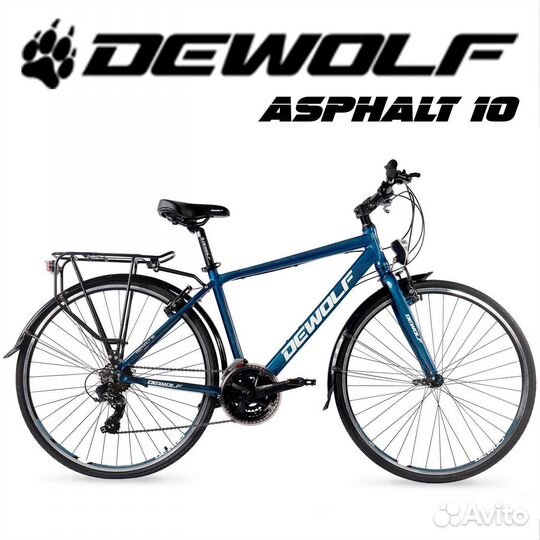 Велосипед DeWolf Asphalt 10, 28, 2022 (Рама: 18