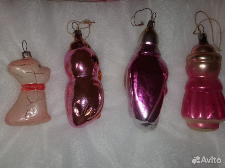 Елочные игрушки СССР