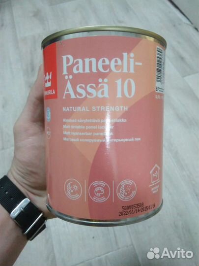 Лак матовый Tikkurila