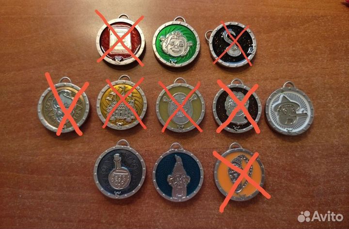 Медальоны Шрек