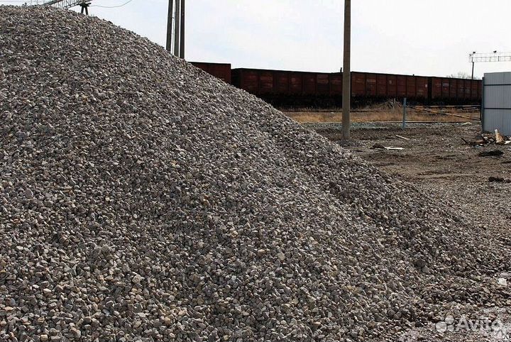 Щебень с карьера