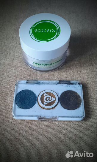 Тени и пудра