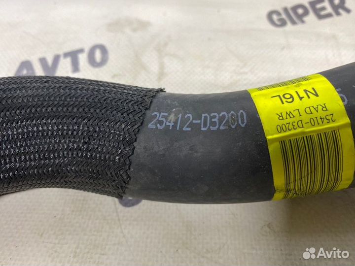 Патрубок системы охлаждения Kia Sportage 4QL D4FE