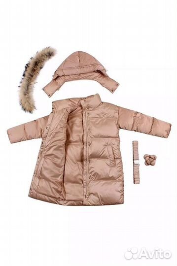Пуховик пальто gnk 122,128,140