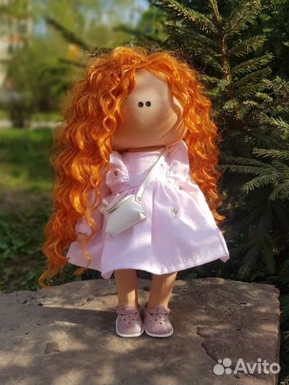 Интерьерная кукла, текстильная кукла