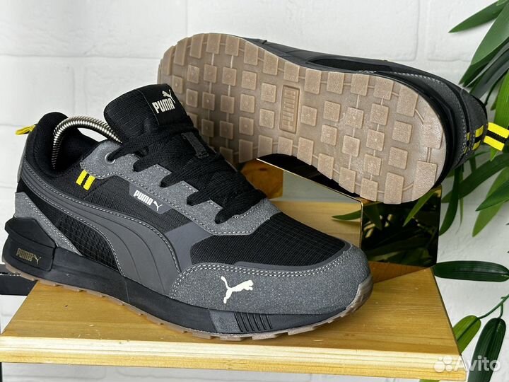 Кроссовки мужские Puma 41-46 серые