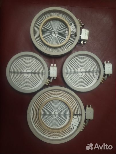 Конфорки стеклокерамическая поверхность