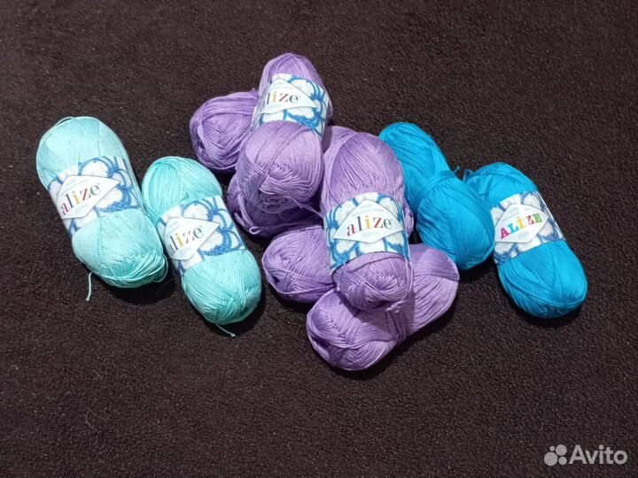 Нитки для вязания хлопок