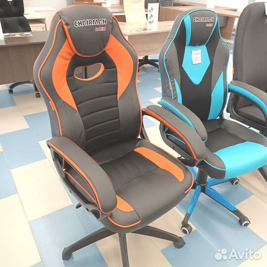 Игровое компьютерное офисное кресло. Новое