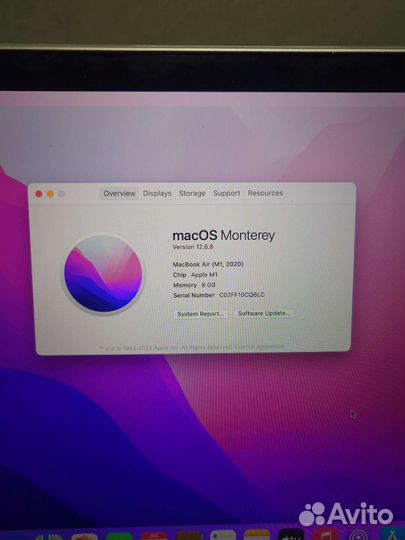 Apple MacBook Air 13 2020 m1 8gb 256