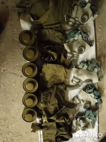 Противогаз дп-6М, Фильтр дп-6М и сумки