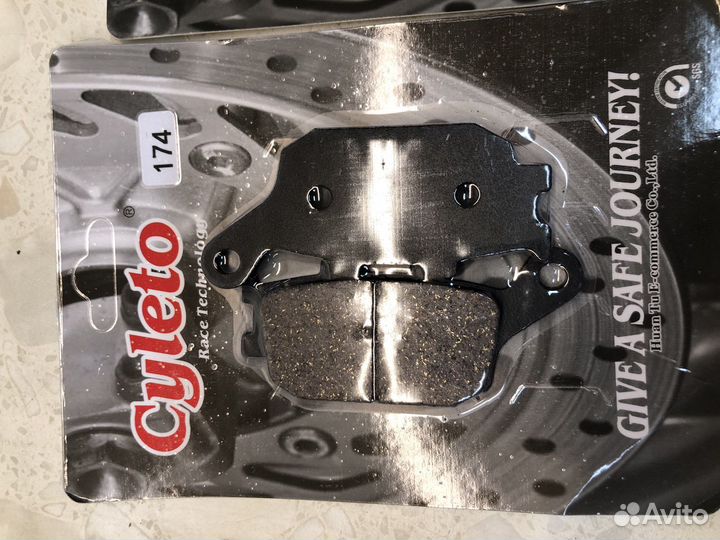 Тормозные колодки honda CBR600 CB600F CBF1000 CB75