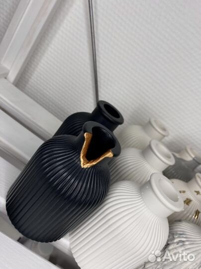 Вазы из гипса