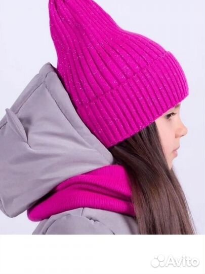 Шапка снуд демисезонные