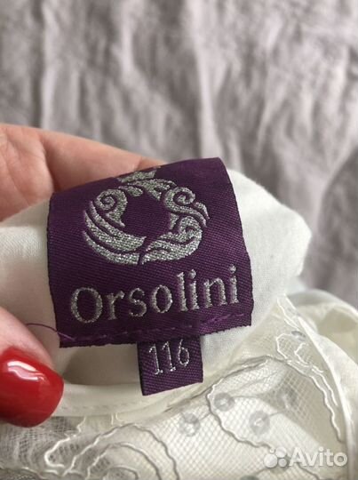 Платье нарядное на девочку 116