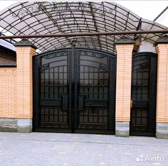 Кованные ворота