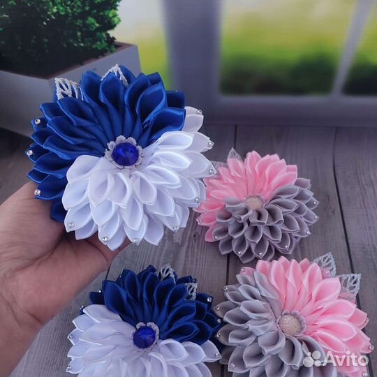 Резинки для волос ручной работы