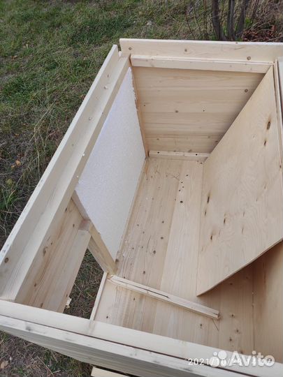 Будка для собаки утепленная