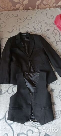 Школьный костюм для мальчика 122 128 чёрный