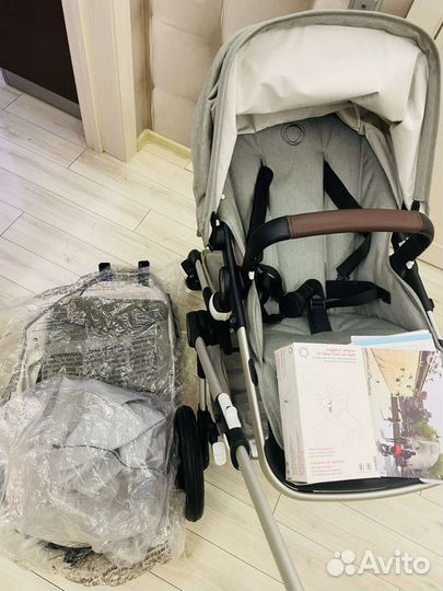 Коляска 2в1 Bugaboo Fox 2 Mineral Grey