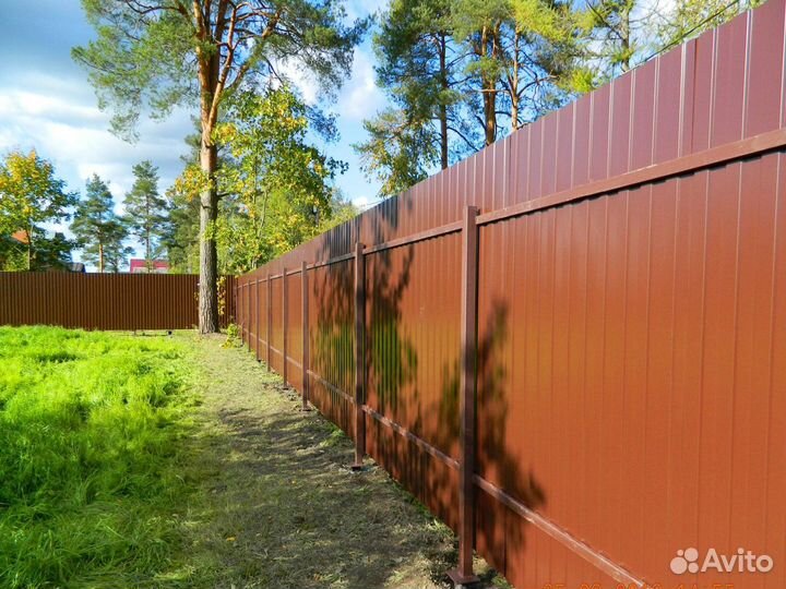 Заборы на дачу Gitter 2D 1метр