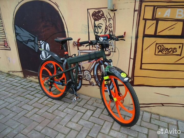 Армейский велосипед. Рама 18 дюймов. Колеса 26