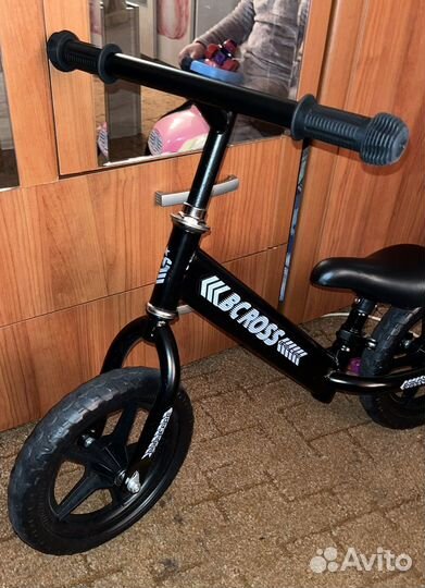 Беговел Bcross черный с 2 лет