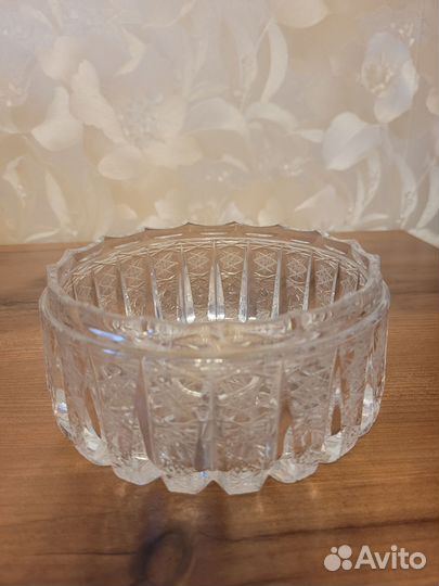 Хрустальная конфетница СССР