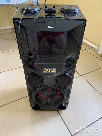 Блютуз Портативная колонка XBoom LG 500W OM6560